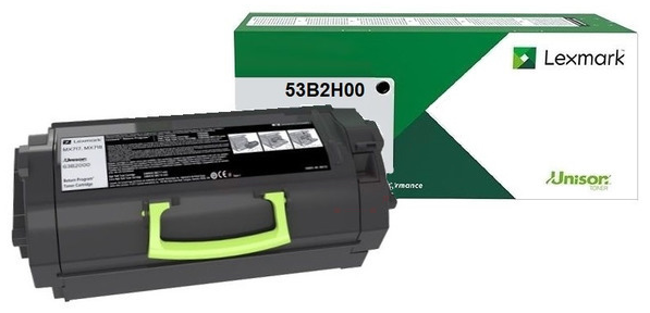 Original Lexmark 53B2H00 Toner Schwarz XL
