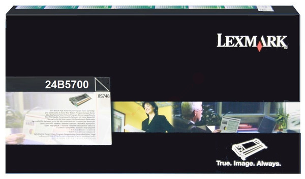 Original Lexmark 24B5700 Toner Schwarz