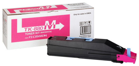 Original Kyocera TK880M / 1T02KABNL0 Toner Magenta