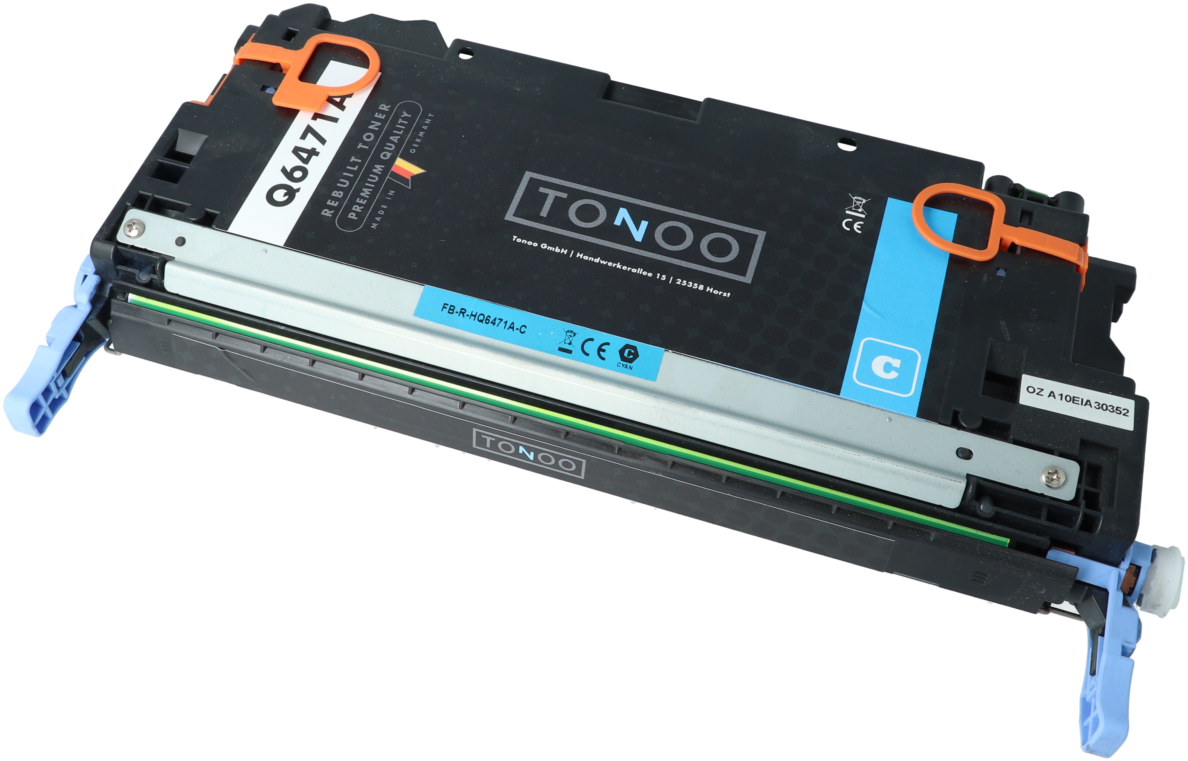 Tonoo® Toner ersetzt HP Q6471A | 502A Cyan