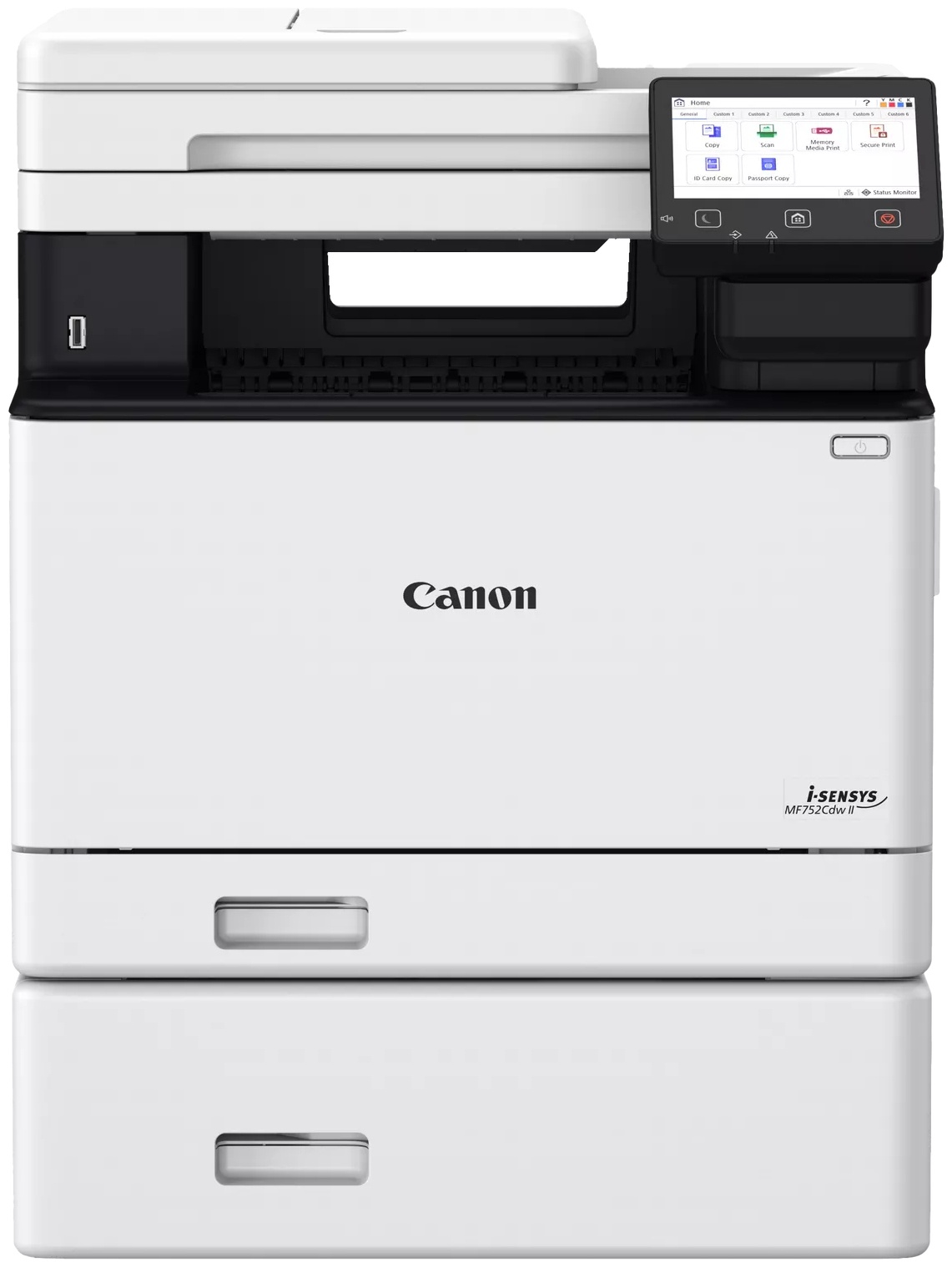 Canon i-SENSYS MF752Cdw II Farb Laser Multifunktionsdrucker | A4 | 33 S./Min | WLAN
