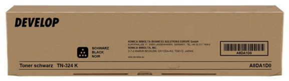 Original Develop TN324 K | A8DA1D0 Toner Schwarz