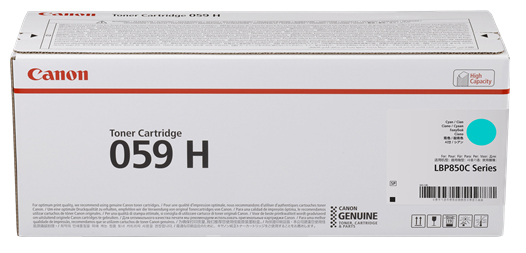 Original Canon 059H | 3626C001 Toner Cyan XL