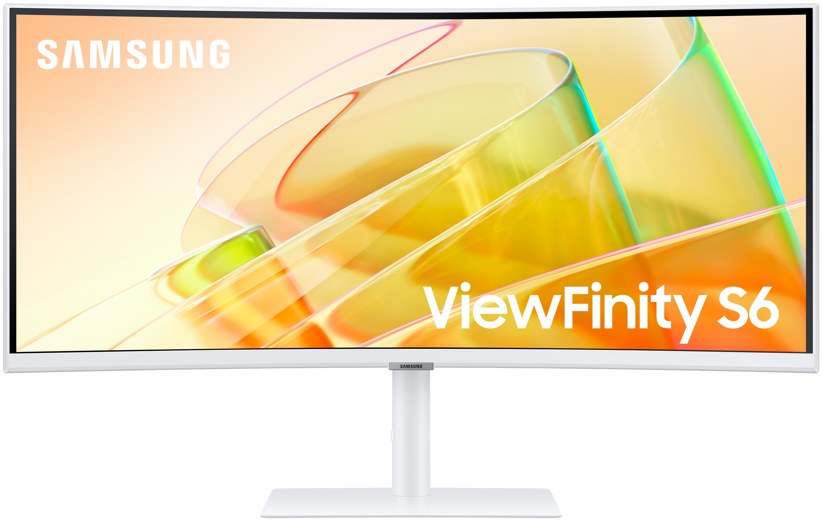 Samsung ViewFinity S6 | S65TC Curved-Monitor 34 zoll | 86,4 cm | UWQHD | 3440 x 1440 | Weiß