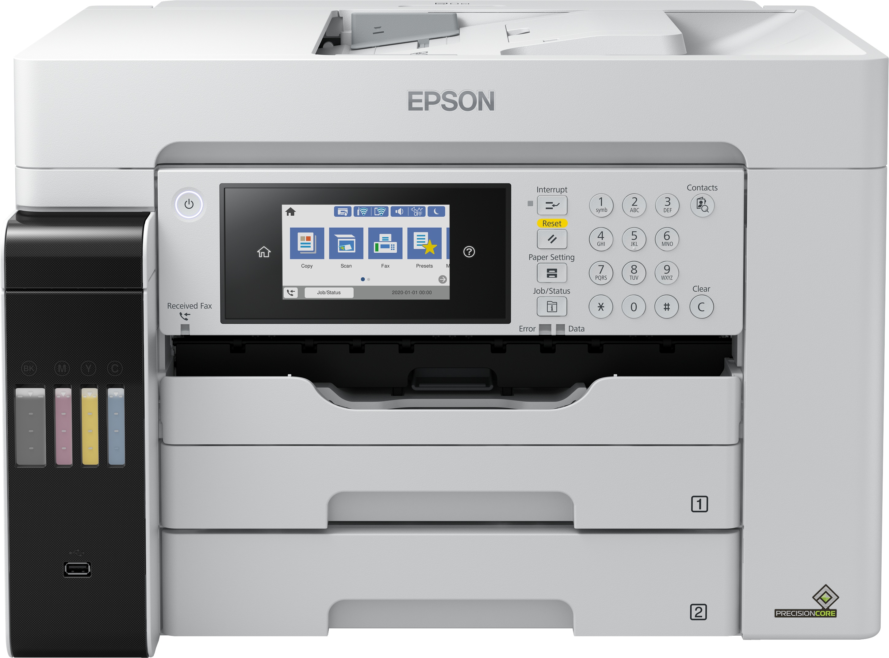 Epson EcoTank Pro ET-16685 Farb Tinten Multifunktionsdrucker | A3 | 25 S./Min | Duplex | WLAN