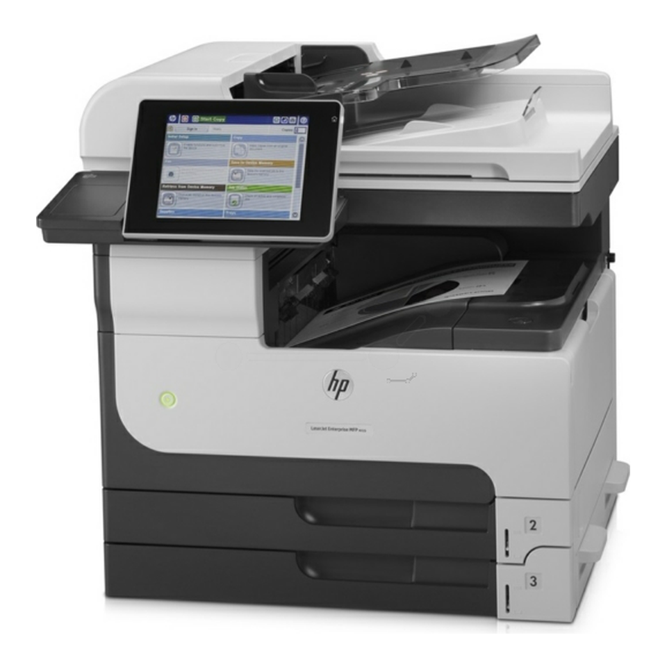 HP LaserJet Managed MFP M725zm