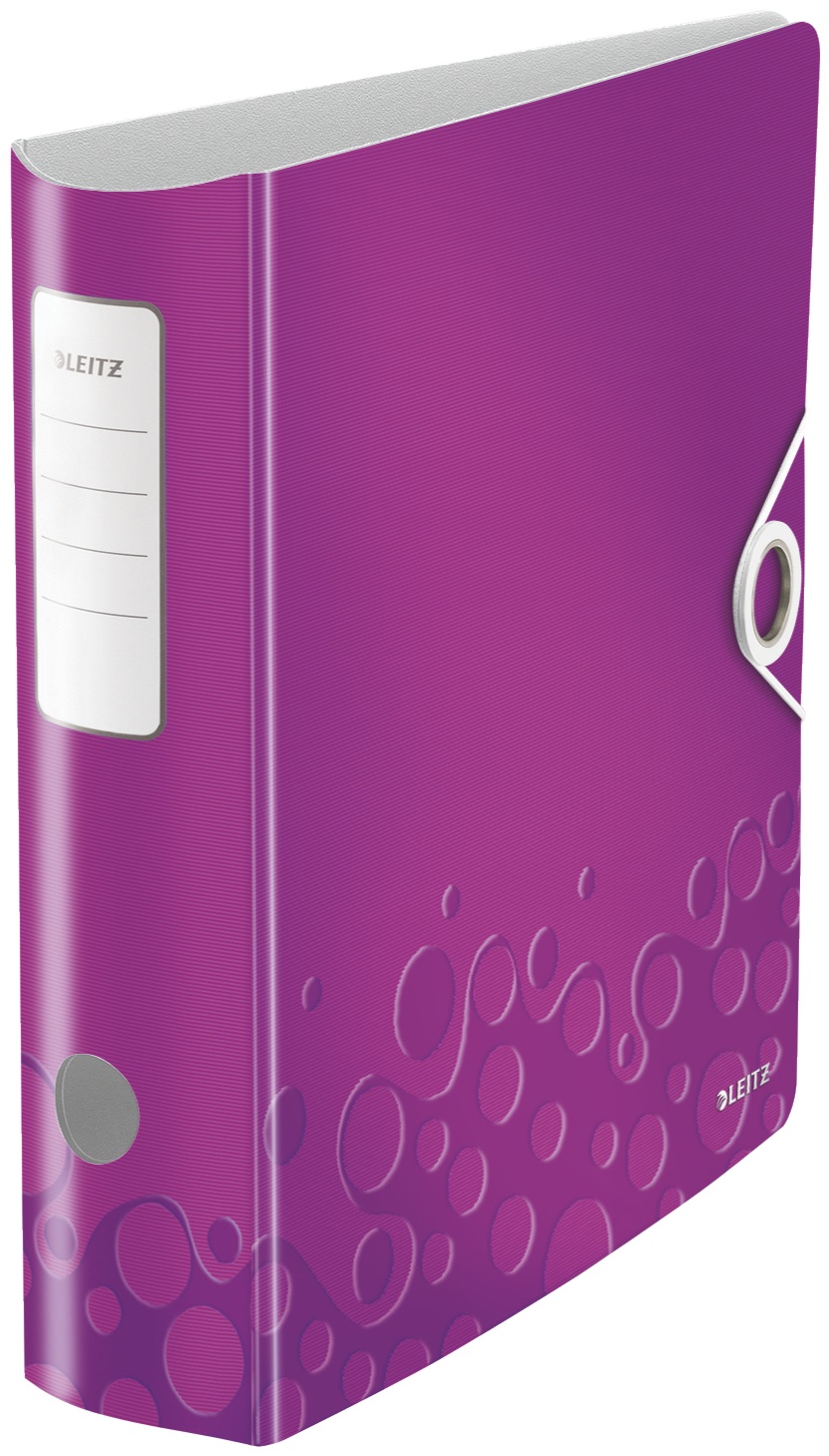 Leitz Ordner Active WOW 1106 | DIN A4 | 8,2 cm | Violett