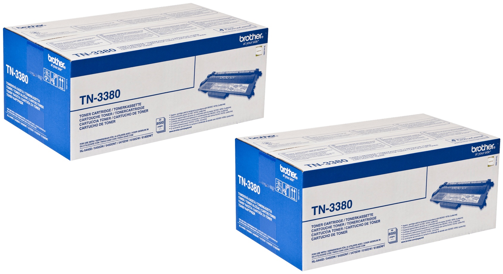Original Brother TN3380TWIN Toner Schwarz ( 2 Stück )