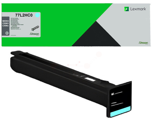 Original Lexmark 77L2HC0 Toner Cyan XL