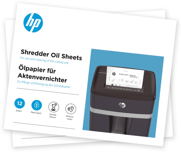 HP Ölblätter für Aktenvernichter, 12 Stück