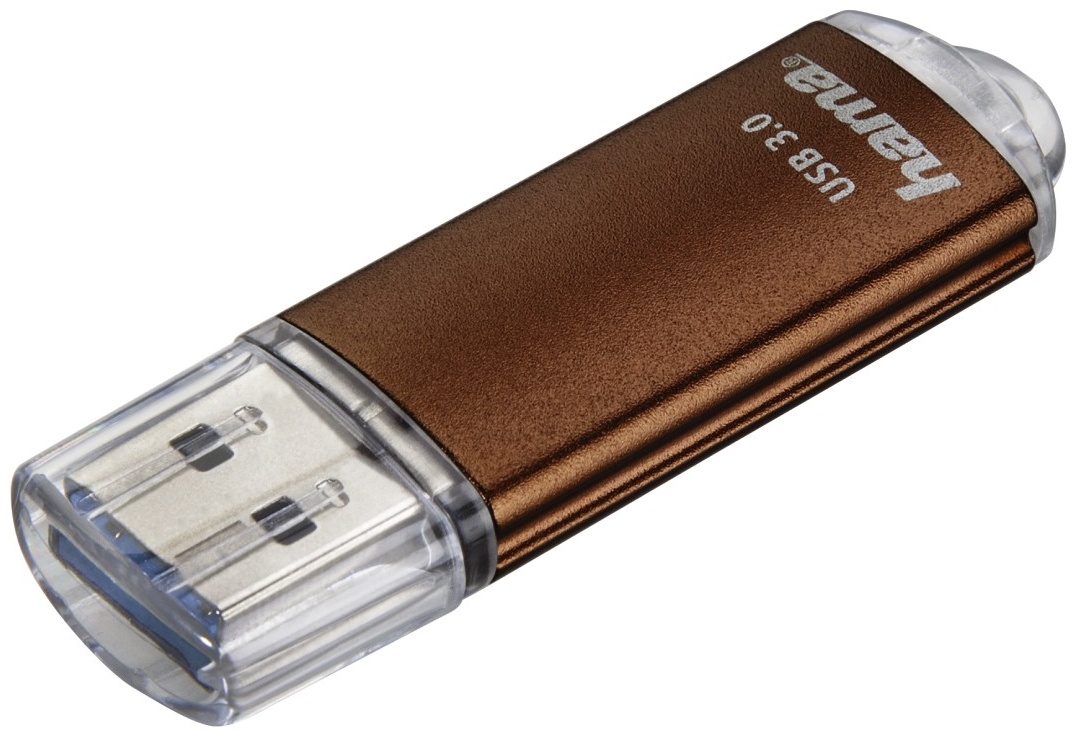 Hama Laeta USB-Stick | 256 GB | USB 3.2 Gen 1 (USB-A) | 40 MB/s | Braun