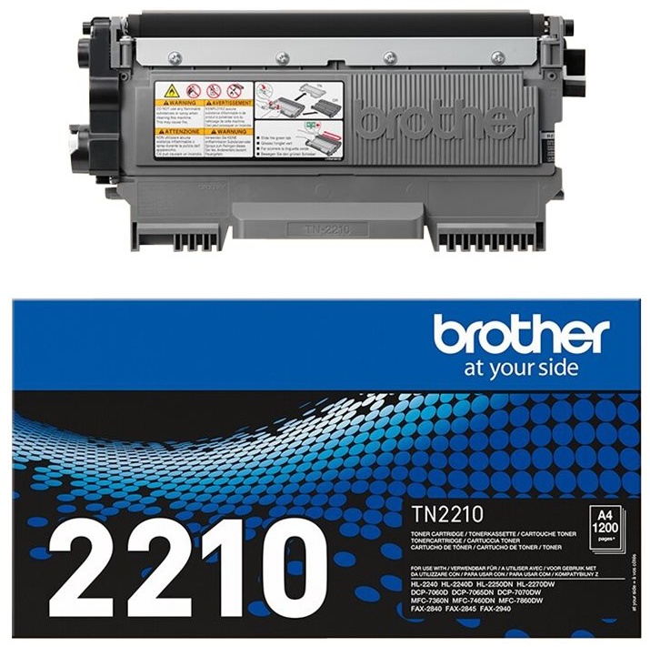 Original Brother TN2210 Toner Schwarz
