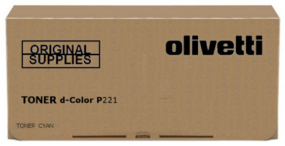 Original Olivetti B0766 Toner Cyan