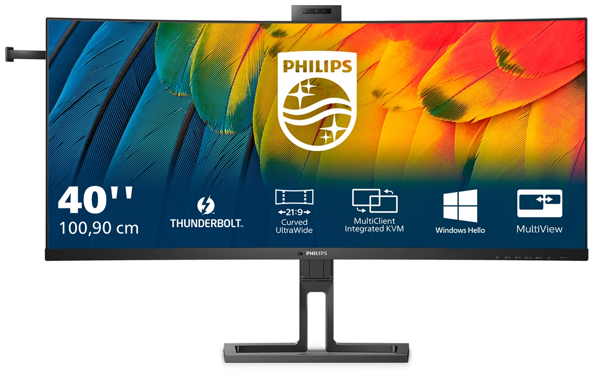Philips 40B1U6903CH/00 Curved-Monitor 39,7 zoll | 100,8 cm | 5K2K | 5120 x 2160 | Schwarz