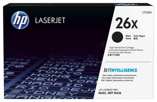 Original HP CF226X | 26X Toner Schwarz XL