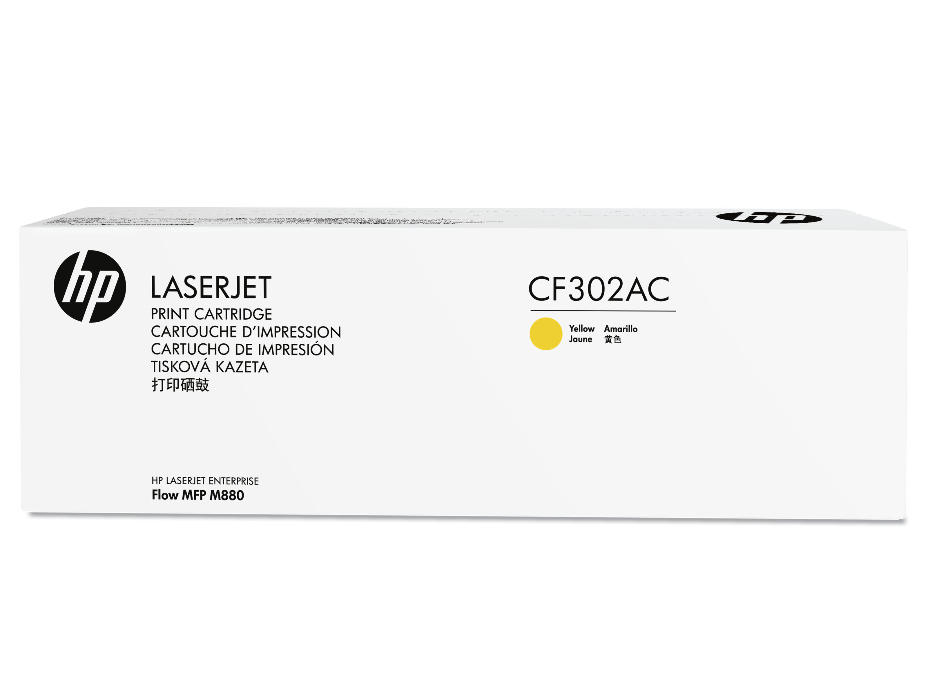 Original HP CF302A | CF302AC | 827A Toner Gelb