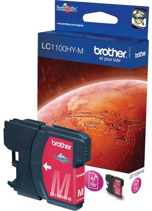 Original Brother LC1100HYM Tinte Magenta XL