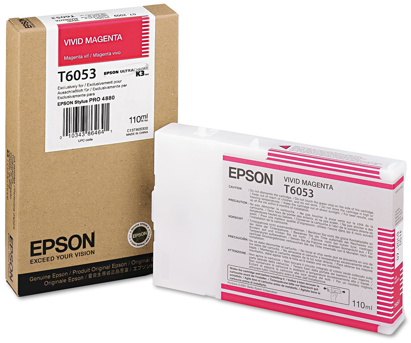 Original Epson T6053 | C13T605300 Tinte Vivid Magenta ( 2020 )