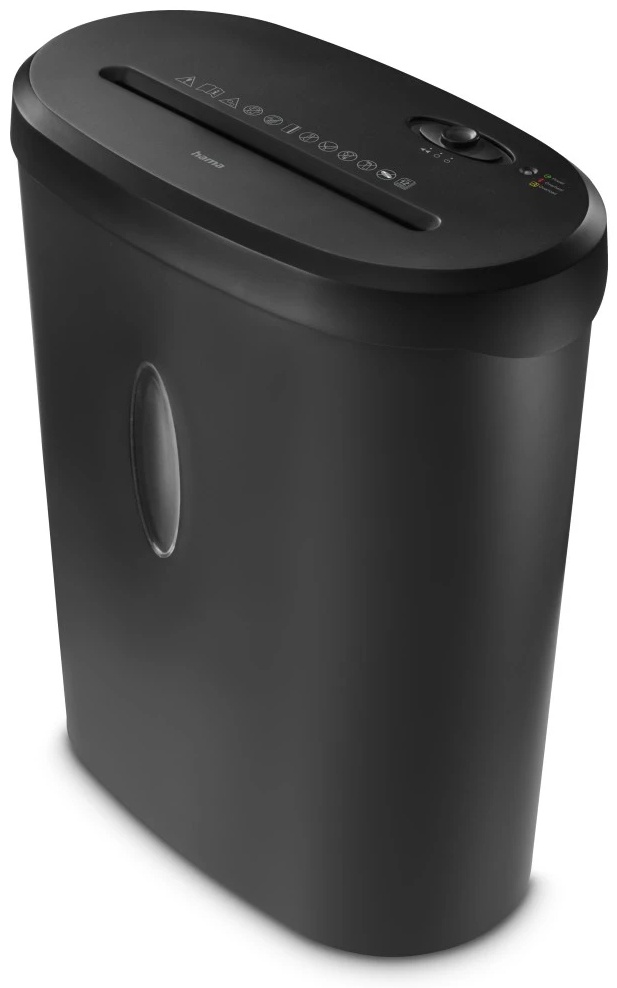 Hama Safe X120 Aktenvernichter | P-4 Partikelschnitt | 12 Blatt | 21 l | Schwarz