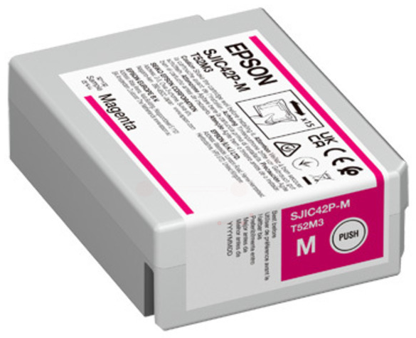 Original Epson SJIC42PM | C13T52M340 Tintenpatrone Magenta