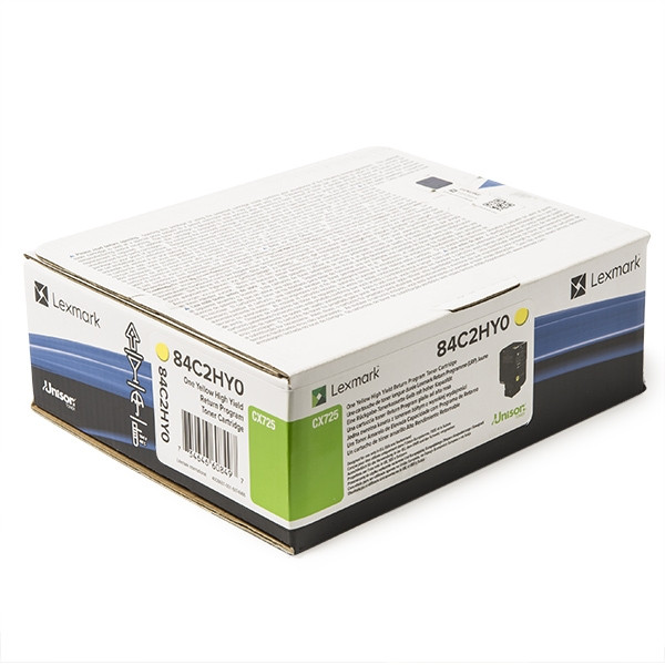 Original Lexmark 84C2HY0 Toner Gelb XXXL ( A-Ware )