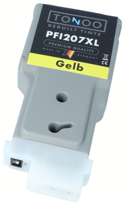 Tonoo® Tinte ersetzt Canon 8792B001 | PFI207Y Gelb XL