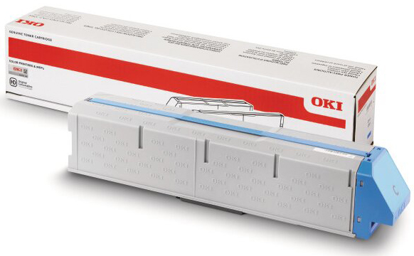 Original OKI 45536415 Toner Cyan