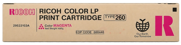 Original Ricoh Type 260 | 888448 Toner Magenta