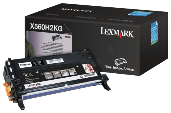 Original Lexmark X560H2KG Toner Schwarz