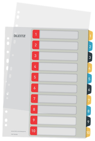 Leitz Register Cosy | DIN A4+ | 1-10 · 10-teilig