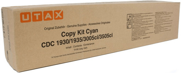 Original Utax 653010011 Toner Cyan ( A-Ware )