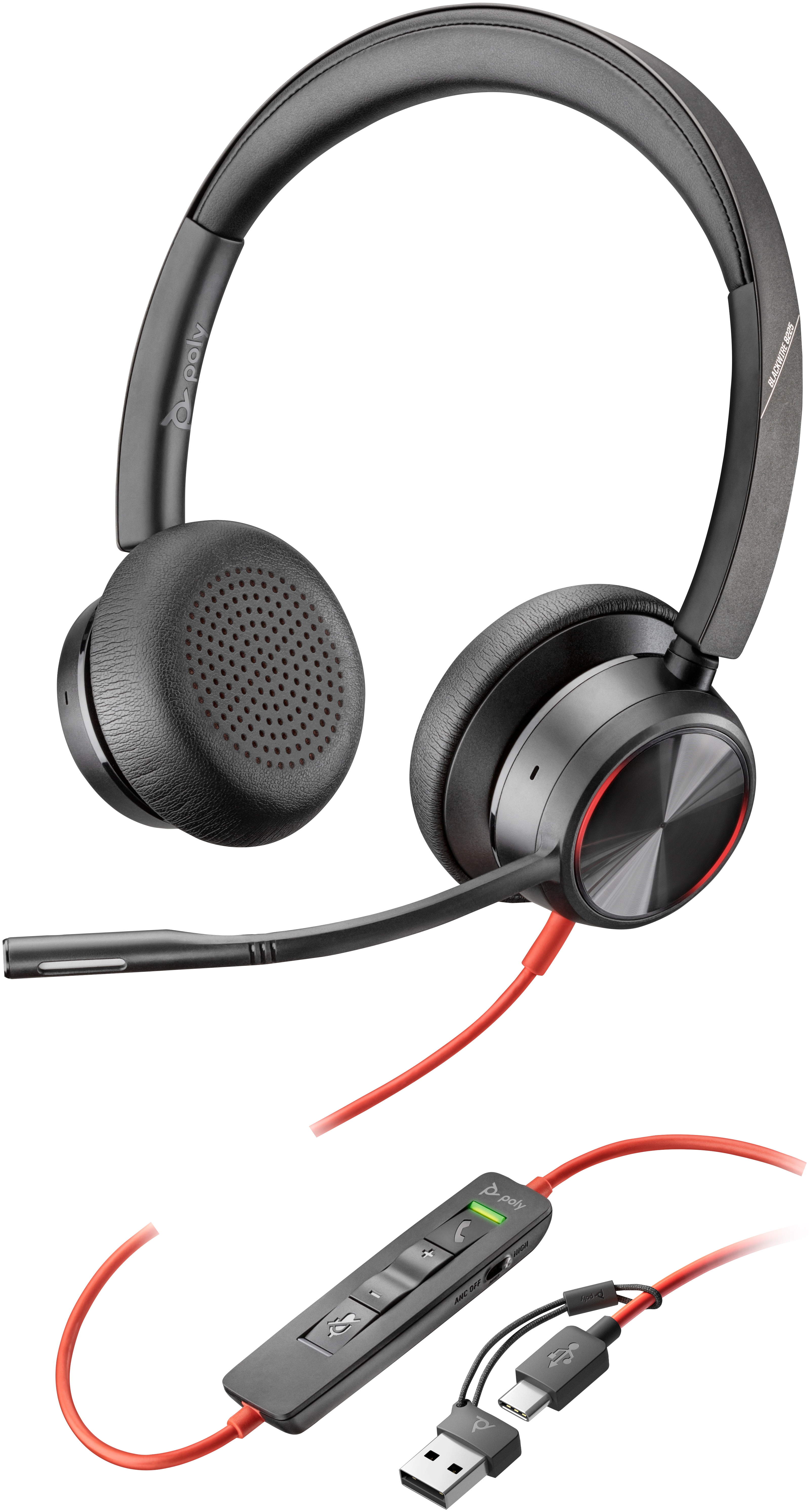 Poly Blackwire 8225 USB-C Headset