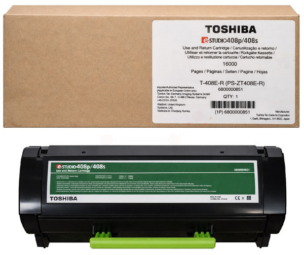 Original Toshiba T-480E-R | 6B000000851 Toner Schwarz