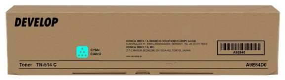 Original Develop TN514 C | A9E84D0 Toner Cyan