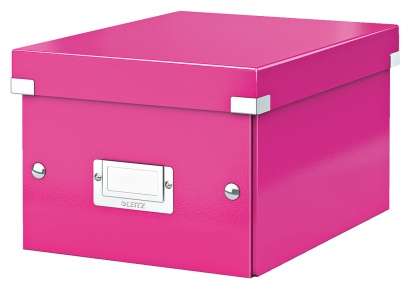 Leitz Aufbewahrungsbox Click & Store | 7,4 l | 21,6 x 28,2 x 16 cm | Pink