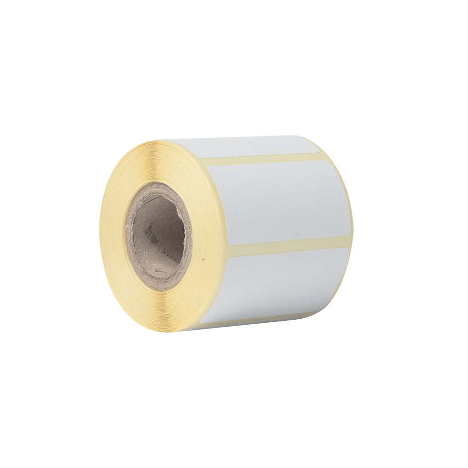 Brother Etikettenrolle BDE-1J026051-060 (12 Rollen) | 51x26 mm | Weiß | Papier