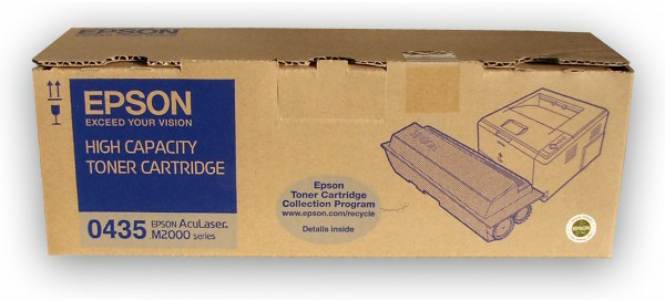 Original Epson 0435 | C13S050435 Toner Schwarz XL