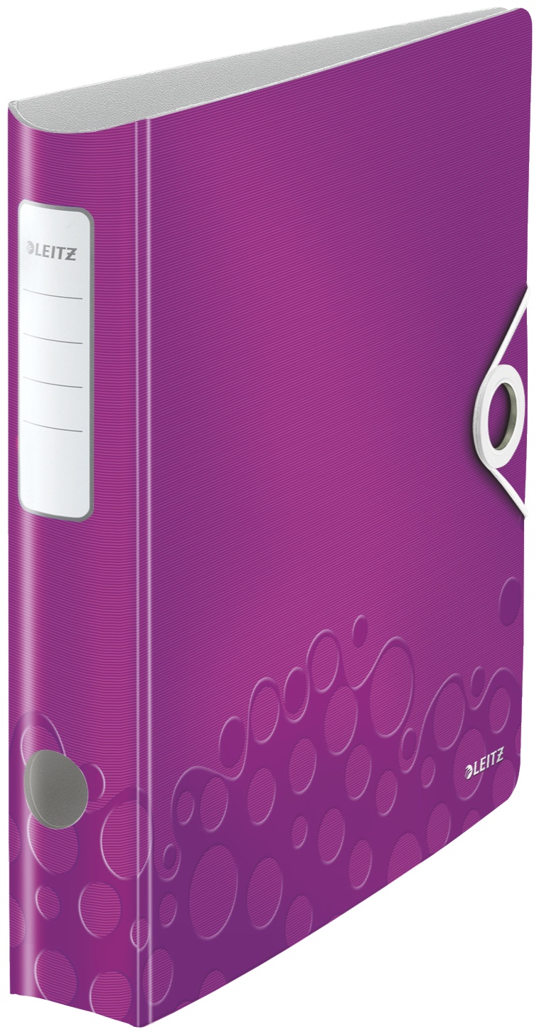 Leitz Ordner Active WOW 1107 | DIN A4 | 6,5 cm | Violett