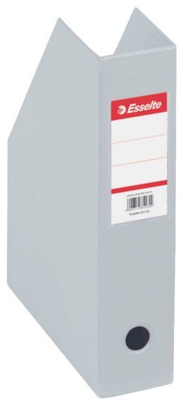 Esselte Stehsammler | DIN A4 | PVC | Grau | 10er-Pack