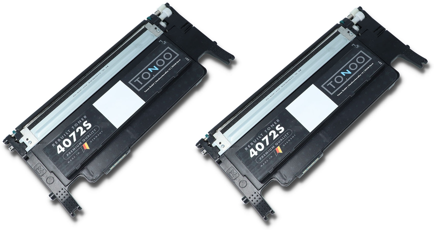 Tonoo® Toner ersetzt Samsung SU381A | CLTP4072B Schwarz Doppel Pack