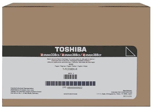 Original Toshiba T-FC338EK-R | 6B000000922 Toner Schwarz