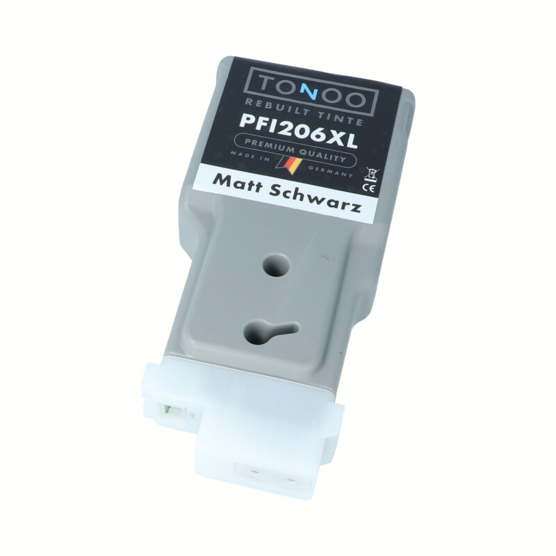 Tonoo® Tinte ersetzt Canon 5302B001 | PFI206MBK Matt Schwarz XL