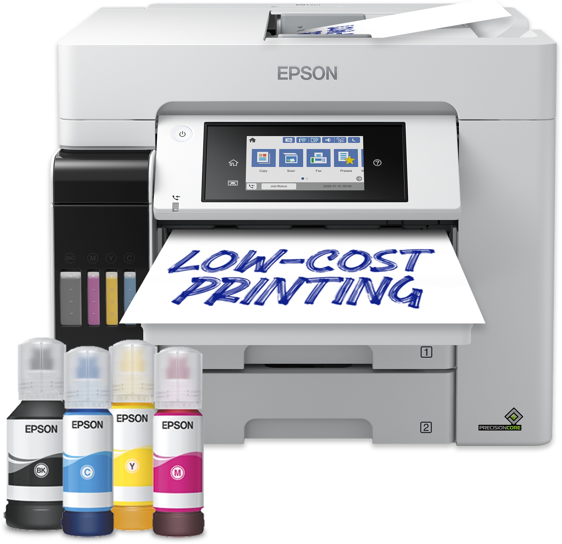 Epson EcoTank Pro ET-5885 Farb Tinten Multifunktionsdrucker | A4 | 25 S./Min | Duplex | WLAN