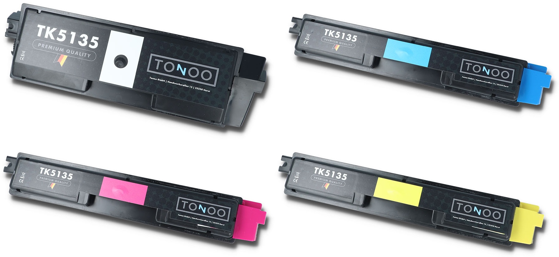 Tonoo® Toner ersetzt Kyocera TK5135 Spar Set