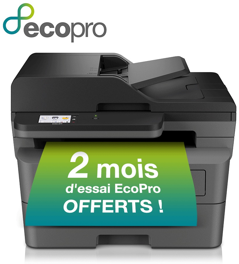 Brother DCP-L2660DW S/W Laser Multifunktionsdrucker | A4 | 34 S./Min | Duplex | WLAN