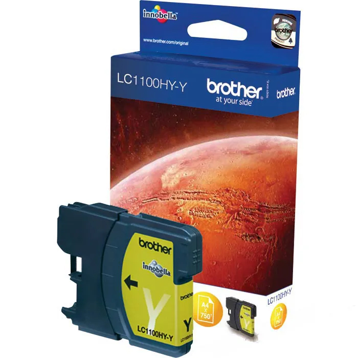Original Brother LC1100HYY Tinte Gelb XL ( 2024 )