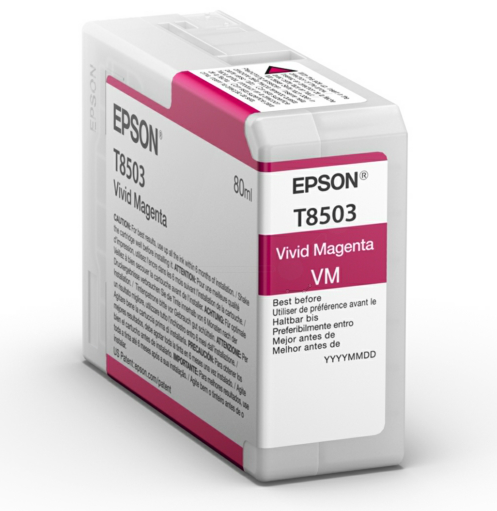 Original Epson C13T850300 | T8503 Tinte Vivid Magenta