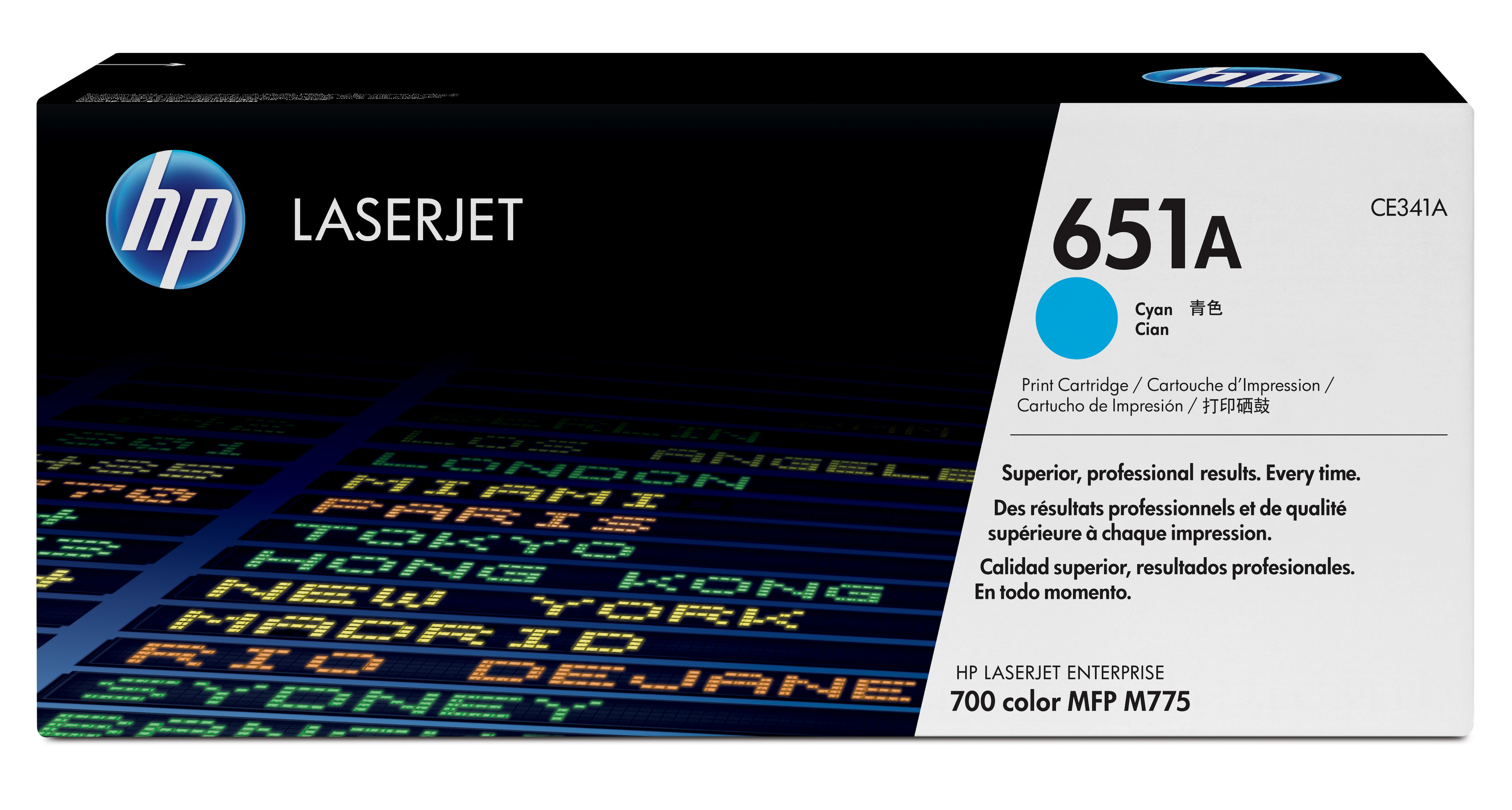 Original HP CE341A | 651A Toner Cyan