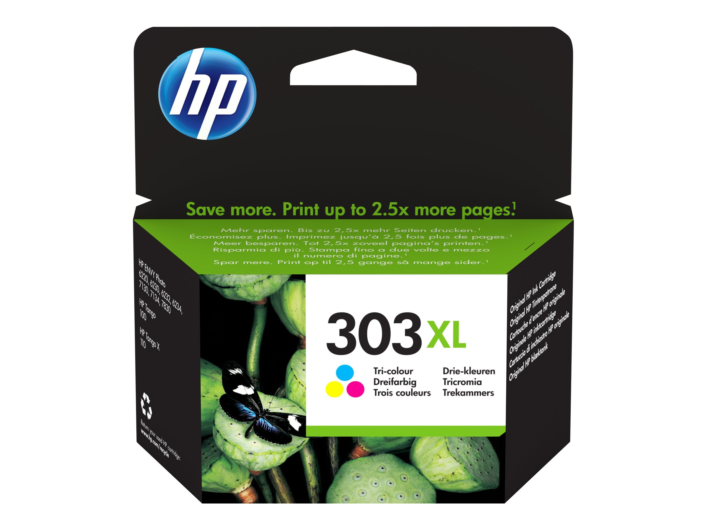 Original HP 303XL | T6N03AE Tinte C/M/Y ( 2025 )