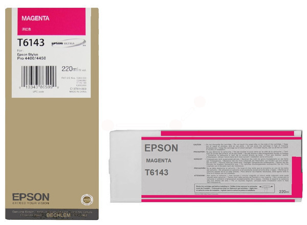 Original Epson T6143 | C13T614300 Tintenpatrone Magenta